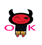 Clown with Little Devil（個別スタンプ：16）