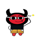 Clown with Little Devil（個別スタンプ：17）