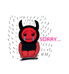 Clown with Little Devil（個別スタンプ：18）