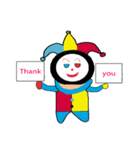 Clown with Little Devil（個別スタンプ：30）