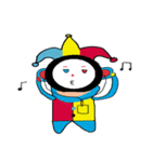 Clown with Little Devil（個別スタンプ：32）
