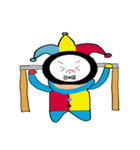 Clown with Little Devil（個別スタンプ：34）
