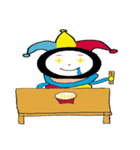 Clown with Little Devil（個別スタンプ：35）
