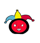 Clown with Little Devil（個別スタンプ：38）