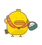 Kra-terk Kra-tark (Happy little chick)（個別スタンプ：8）
