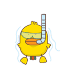 Kra-terk Kra-tark (Happy little chick)（個別スタンプ：13）