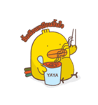 Kra-terk Kra-tark (Happy little chick)（個別スタンプ：28）