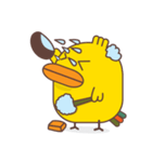 Kra-terk Kra-tark (Happy little chick)（個別スタンプ：34）