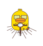 Kra-terk Kra-tark (Happy little chick)（個別スタンプ：35）