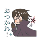 行動分析学者・奥田健次（個別スタンプ：20）