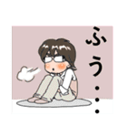 行動分析学者・奥田健次（個別スタンプ：39）