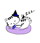 Angel cat＆Devil cat（個別スタンプ：8）