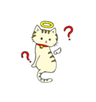 Angel cat＆Devil cat（個別スタンプ：9）