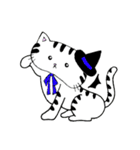 Angel cat＆Devil cat（個別スタンプ：11）