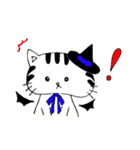 Angel cat＆Devil cat（個別スタンプ：12）