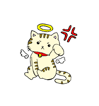 Angel cat＆Devil cat（個別スタンプ：39）