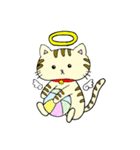 Angel cat＆Devil cat（個別スタンプ：40）