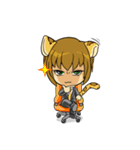 Leopard-Meow daily（個別スタンプ：21）