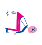 pink man stickers（個別スタンプ：6）