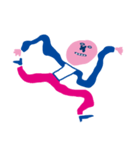 pink man stickers（個別スタンプ：14）