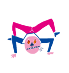 pink man stickers（個別スタンプ：16）