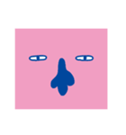 pink man stickers（個別スタンプ：37）
