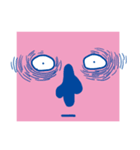 pink man stickers（個別スタンプ：40）