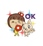 joy＆lulu（個別スタンプ：40）