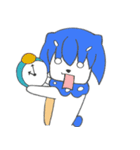 きすみゅーのキュートなアクション編（個別スタンプ：35）