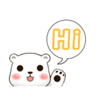 Mattress Bear (cute face)（個別スタンプ：2）