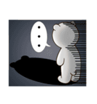 Mattress Bear (cute face)（個別スタンプ：6）