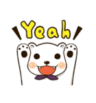 Mattress Bear (cute face)（個別スタンプ：11）