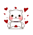 Mattress Bear (cute face)（個別スタンプ：13）