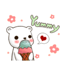 Mattress Bear (cute face)（個別スタンプ：16）