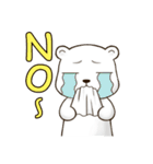 Mattress Bear (cute face)（個別スタンプ：18）