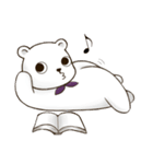 Mattress Bear (cute face)（個別スタンプ：19）