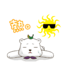 Mattress Bear (cute face)（個別スタンプ：26）
