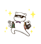 Mattress Bear (cute face)（個別スタンプ：31）