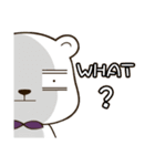 Mattress Bear (cute face)（個別スタンプ：32）