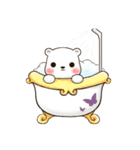 Mattress Bear (cute face)（個別スタンプ：34）