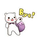 Mattress Bear (cute face)（個別スタンプ：39）