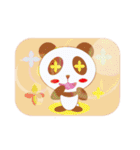 もこのもこもこぱんだ（個別スタンプ：1）