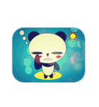 もこのもこもこぱんだ（個別スタンプ：2）