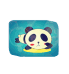 もこのもこもこぱんだ（個別スタンプ：3）