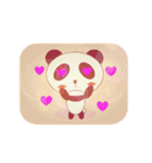 もこのもこもこぱんだ（個別スタンプ：18）