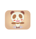 もこのもこもこぱんだ（個別スタンプ：24）
