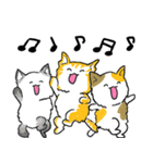 三色ねこ（個別スタンプ：32）