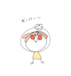 ゆるかわ女の子（個別スタンプ：17）