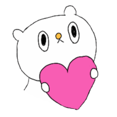 [LINEスタンプ] もちしろくま