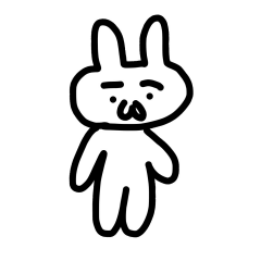 うさぎと愉快な仲間達。